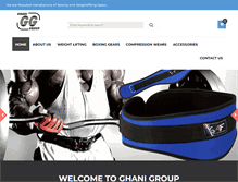 Tablet Screenshot of ghanigroup.biz